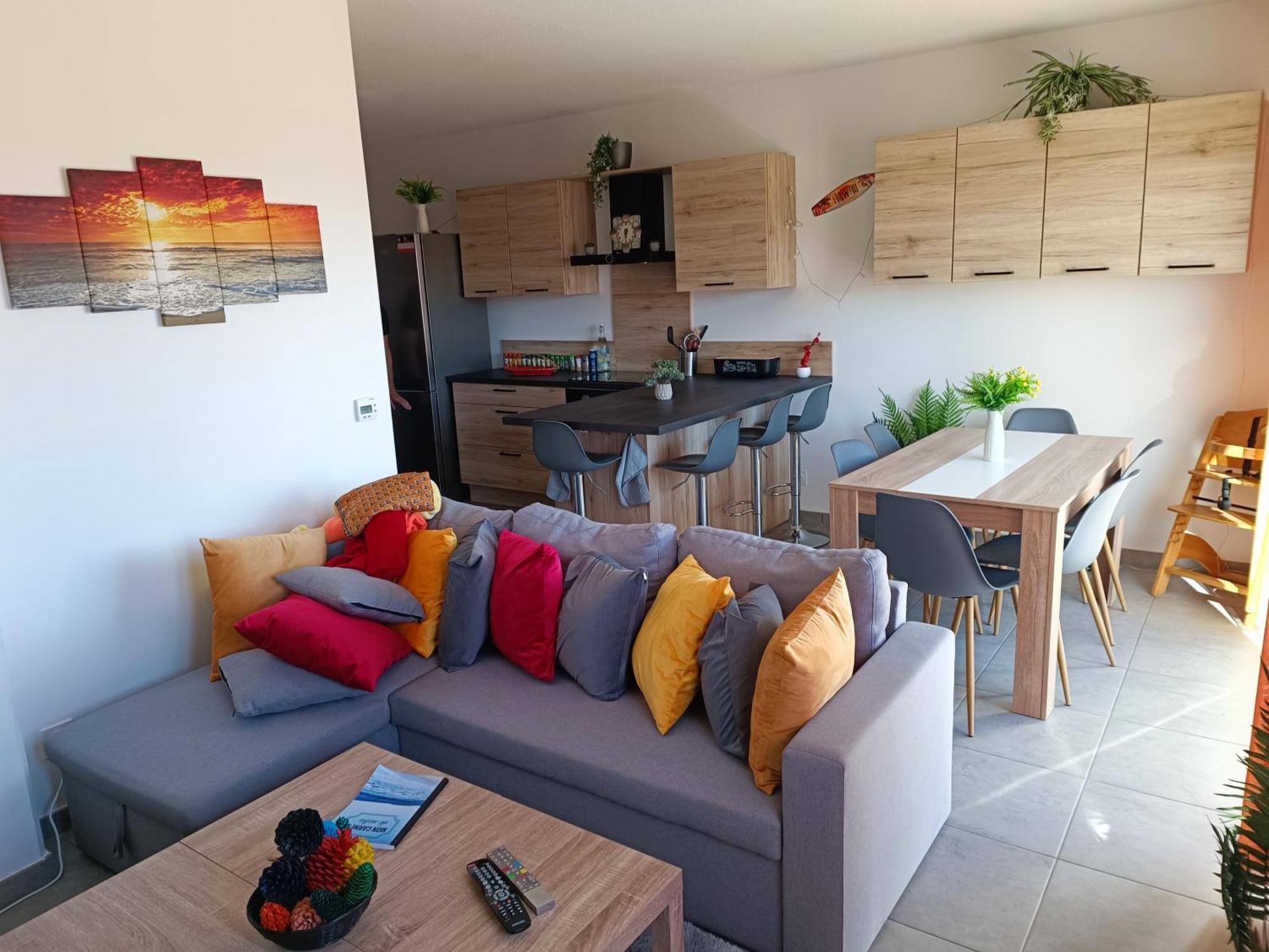 Mimizan Apt Neuf 80M2 +Terrasse 100M Plage Exterior photo
